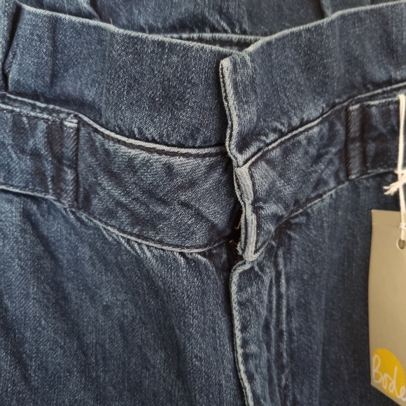 Boden paper bag/buckle waist ankle Grazer jeans sz 14 Bnwt - Picture 4 of 9